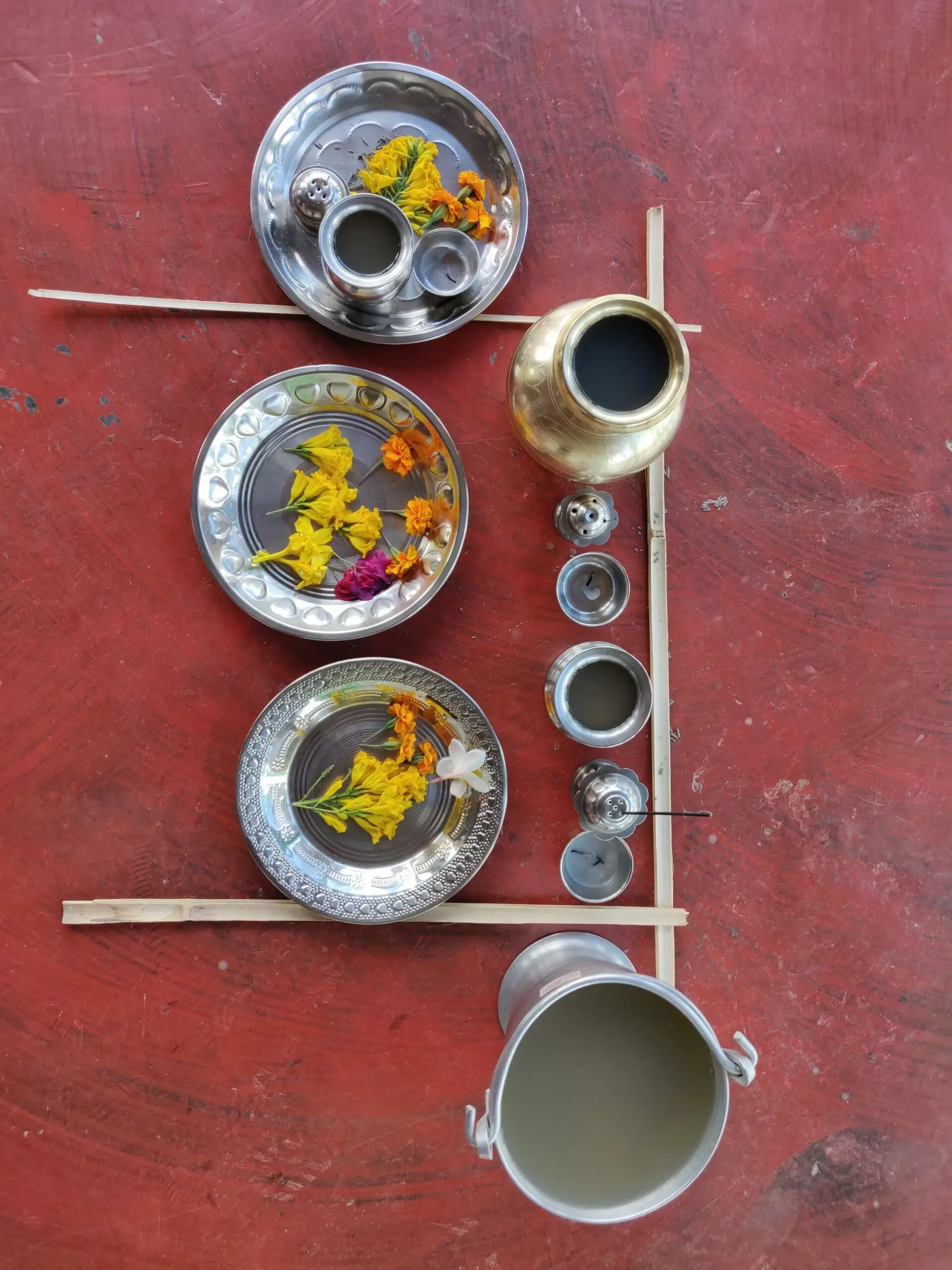 A ritual offering